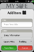 MySafe 1.0